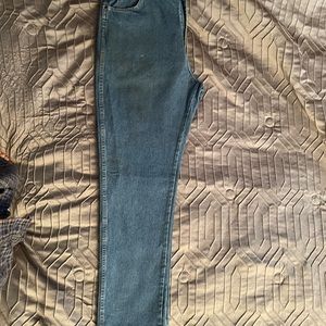 Harley Davidson HD Men's Size 40 X 33Denim Blue Jeans Relaxed Leg 100% Cotton